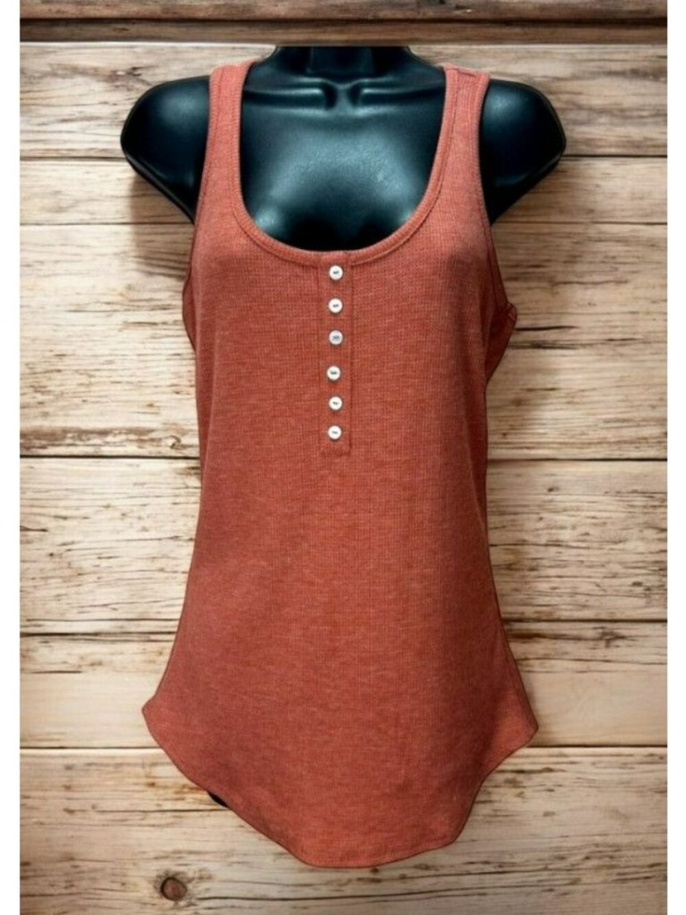 Meccafox Rust Racerback Tank Top Medium NWT